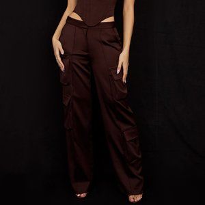 House of CB Daria Trousers (Brown)